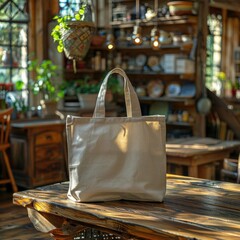 Versatile Canvas Tote Bag: Stylish, Eco-Friendly, and Ready for Everyday Use