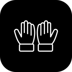 Obraz premium Gloves Icon Design