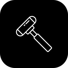 Reflex Hammer Icon Design