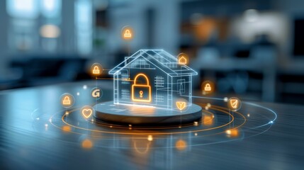 Comprehensive Fire Insurance Coverage with Protective Barrier Icons around Burning Condo Building