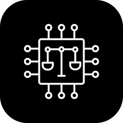 Ai Ethic Vector Icon Design