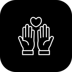 Prayer Vector Icon Design