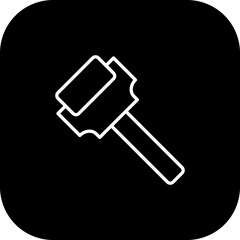 Facial Roller Vector Icon Design