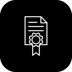 Licence Vector Icon Design