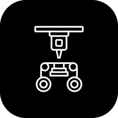 Laminated Object Manufacturing Icon Design