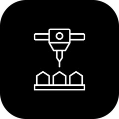 Industrial Production Icon Design
