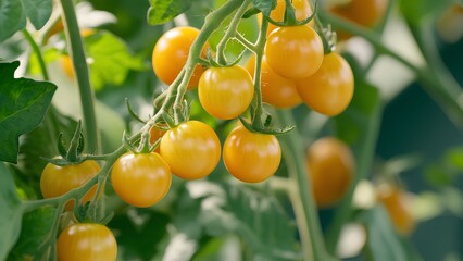 tomatoes on a tree