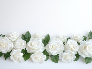 Obraz premium White Floral Decor