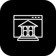 Online Banking Icon Design