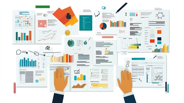 Business Analyst Working with Data.
