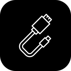 Usb Cable Icon Design