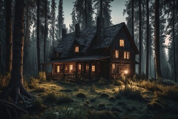 house in the woods