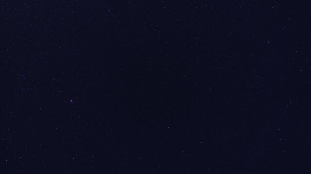 A breathtaking view of the Perseid meteor shower against the summer night sky. A natural phenomenon showcasing numerous falling and shooting stars in a starry landscape. 4K time-lapse.