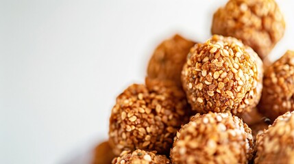 close up of a chip cookies