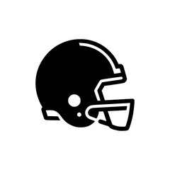 football helmet sport logo vector illustration template design © katsumatakun