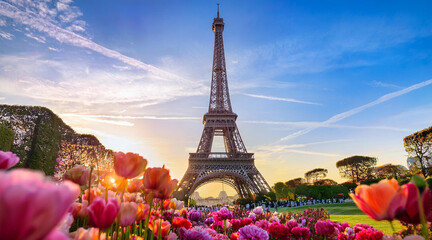 the Eiffel Tower in Paris