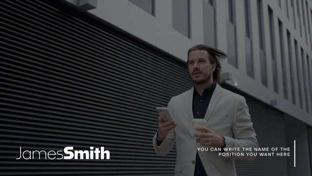 Lower Thirds in Clean Style