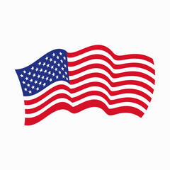 American vector icon illustration design on a isolated white background (9)