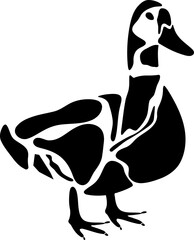 Duck Silhouette 