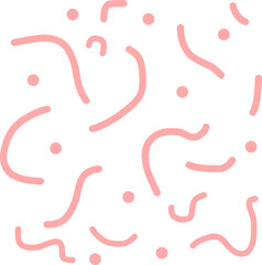 Wiggly Lines Pattern