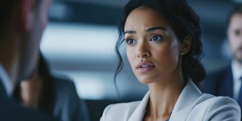 Fototapeta premium Business Meeting with African American Woman