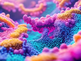 Fototapeta premium Vibrant Coral Reef Underwater