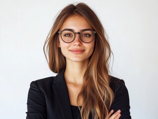 Fototapeta premium Professional Woman with Glasses
