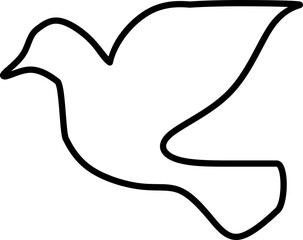 Dove Graphic Vector Image