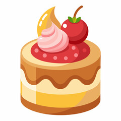 cake with cherry