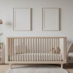 Beautiful interior of nursery