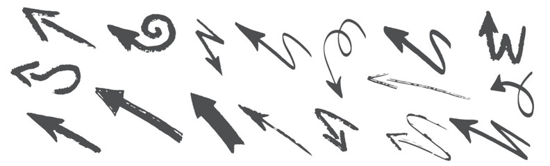 cartoon arrow collection.