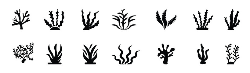 corals glyph icons