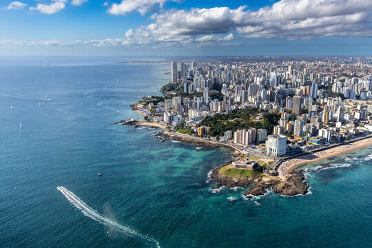 Vis&atilde;o panor&acirc;mica - Salvador, Bahia