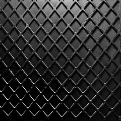 Naklejka premium metallic black grid lines