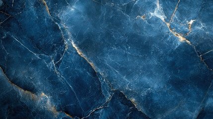 sea blue and gold marble stone textured background 