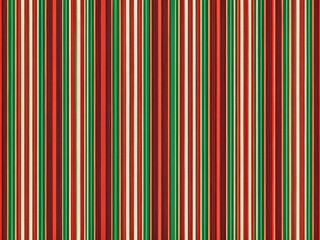 A colorful, retro striped background with vertical lines in green, yellow, orange,