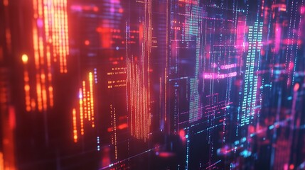 Obraz premium Multi Exposure Abstract Creative Business