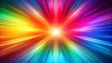 Obraz premium A Multichromatic Abstract Gradient Background Evoking a Sense of Movement and Energy Generative AI