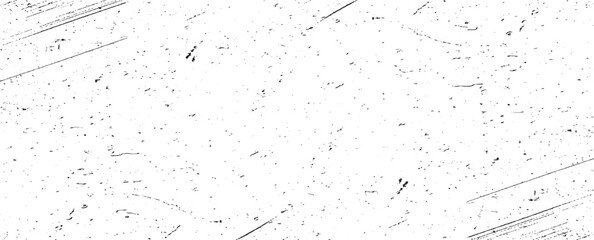 Scratched and Cracked Grunge Urban Background Texture Vector. Dust Overlay Distress Grainy Grungy Effect. Distressed Backdrop Vector Illustration. Isolated Black on White Background. EPS 10.