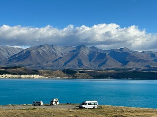 Lake pukaki, New Zealand