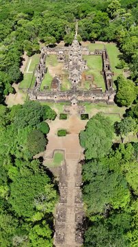 Phanom Rung Historical Park, Buriram Thailand, The park is one of the most beautiful in Thailand.