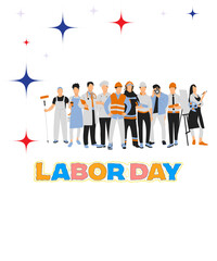Labor day graphic resource for make the best picture
