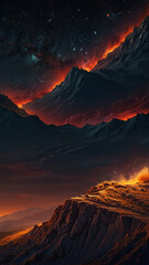 Fototapeta premium Cosmic view.