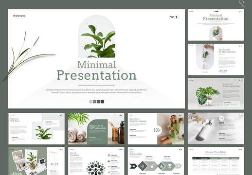 Minimal Portfolio Layout