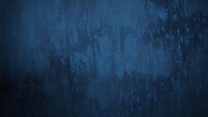 Obraz premium Moody, distressed, dark blue grunge background with subtle texture, imperfect scratches, and worn, vintage aesthetic, evoking feelings of mystery and urban rebellion.
