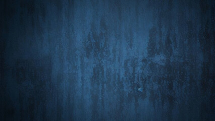 Fototapeta premium Moody, distressed, dark blue grunge background with subtle texture, imperfect scratches, and worn, vintage aesthetic, evoking feelings of mystery and urban rebellion.