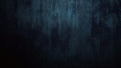 Obraz premium Moody, distressed, dark blue grunge background with subtle texture, imperfect scratches, and worn, vintage aesthetic, evoking feelings of mystery and urban rebellion.