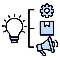 Marketing Mix Evaluation Icon