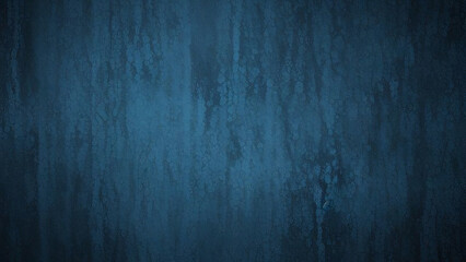 Fototapeta premium Dark blue grunge plaster texture background, symbolizing depth and resilience in artistic abstraction