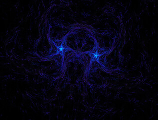 Imaginatory fractal abstract background Image